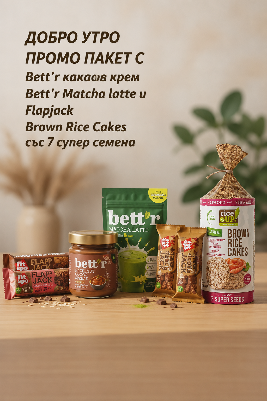 Промо Пакет „Добро Утро“ – Твоят Здравословен Старт на Деня!