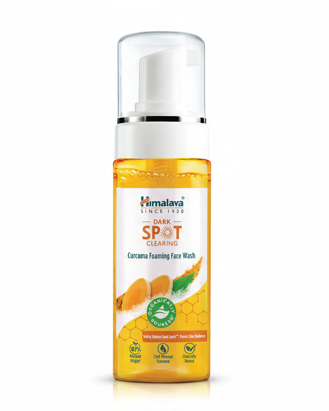 Himalaya Dark Spot Clearing Curcuma Пяна за лице с куркума – 150 ml