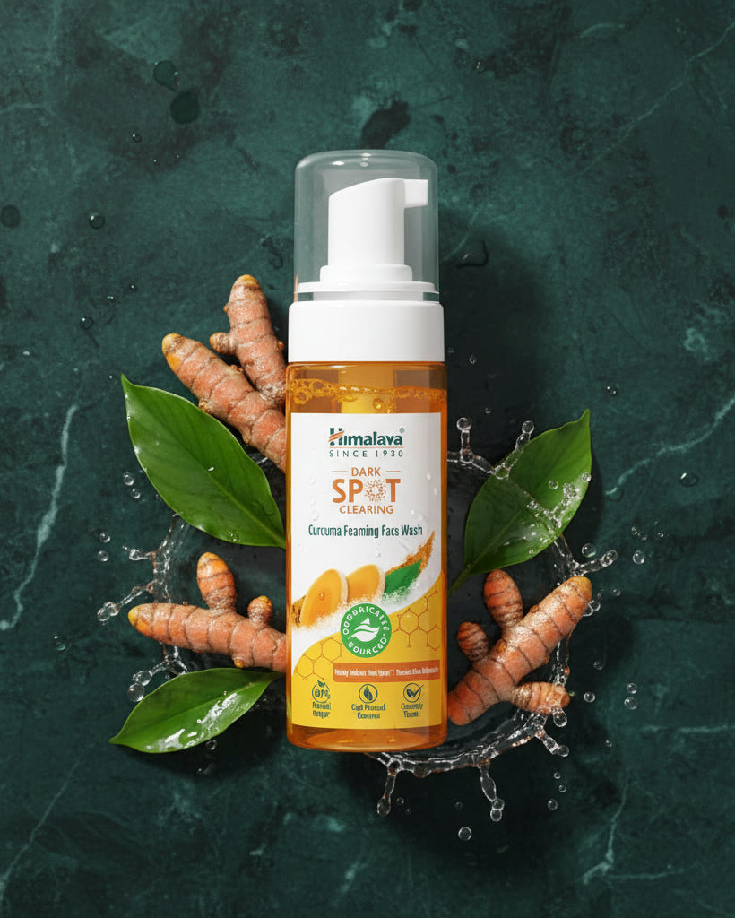 Himalaya Dark Spot Clearing Curcuma Пяна за лице с куркума – 150 ml