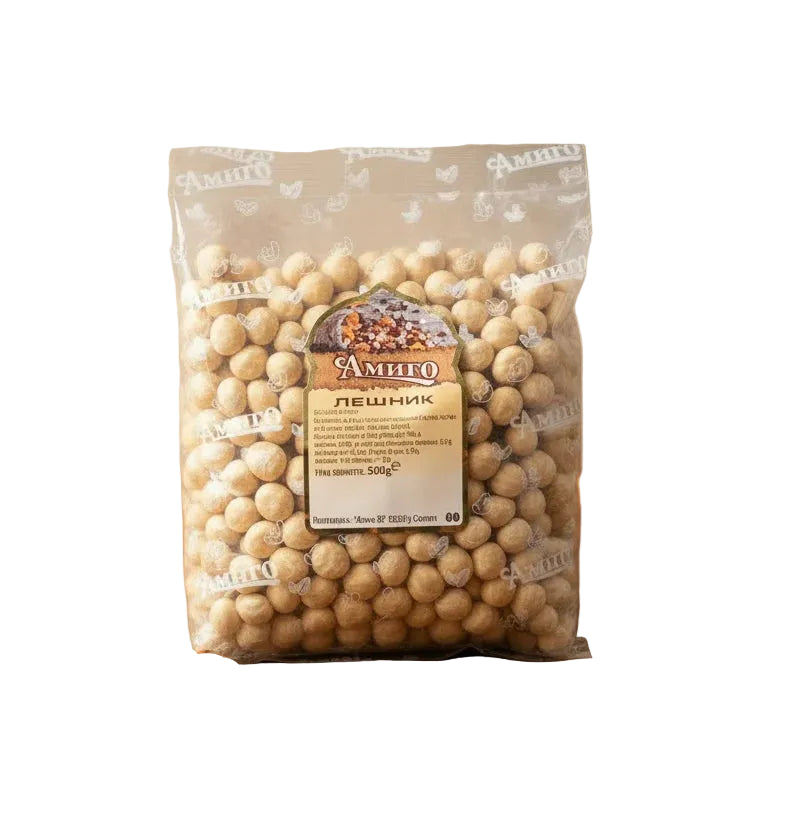 Амиго Суров белен лешник 500g - 1 бр.