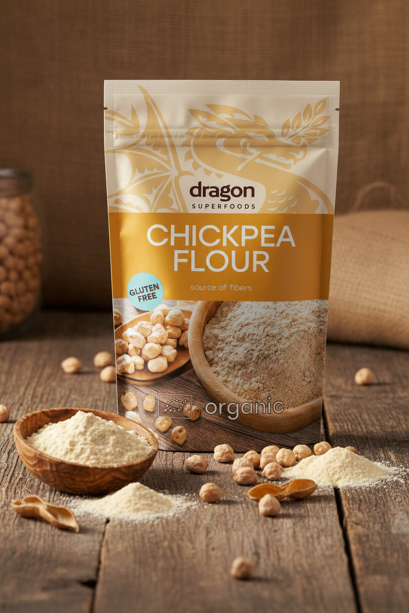 Био брашното от нахут на Dragon Superfoods 200 грама