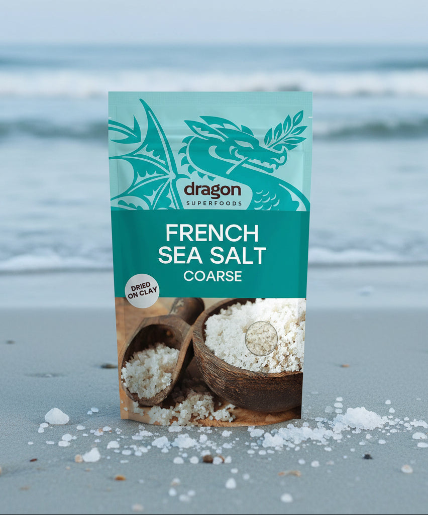 Dragon Superfoods Био Френска Морска Сол Едра 500 г ( 1бр. )