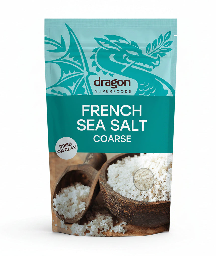 Dragon Superfoods Био Френска Морска Сол Едра 500 г ( 1бр. )
