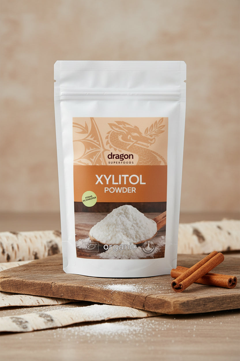 Dragon Superfoods Био Ксилитол Натурален Подсладител на Прах 250г