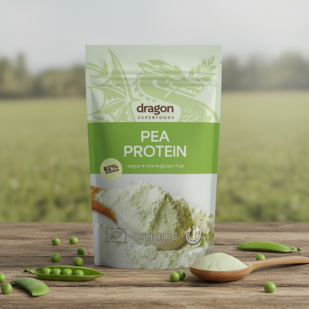 Dragon Superfoods Био Грахов протеин на прах 200g - 1 бр.