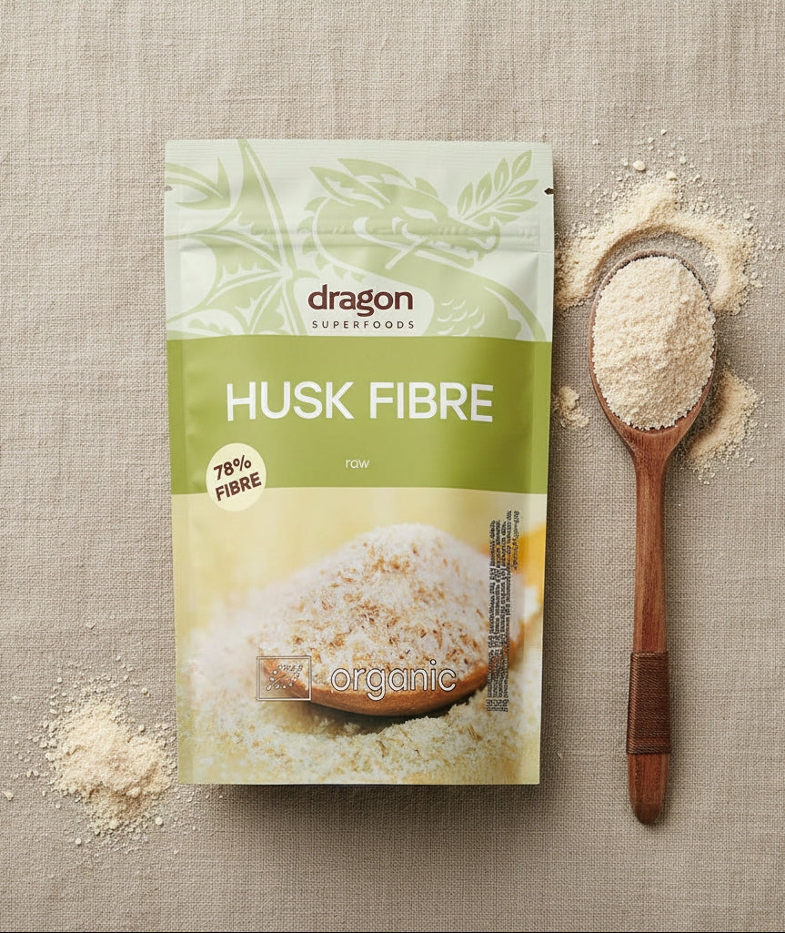 Dragon Superfoods Био Хуск фибри (Псилиум) 150g - 1 бр.